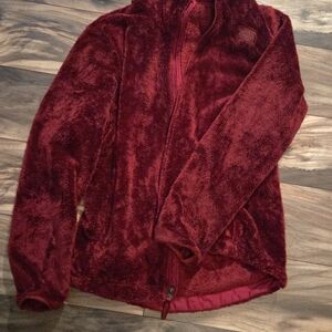 The North Face Women's Deep Red Teddy Jacket